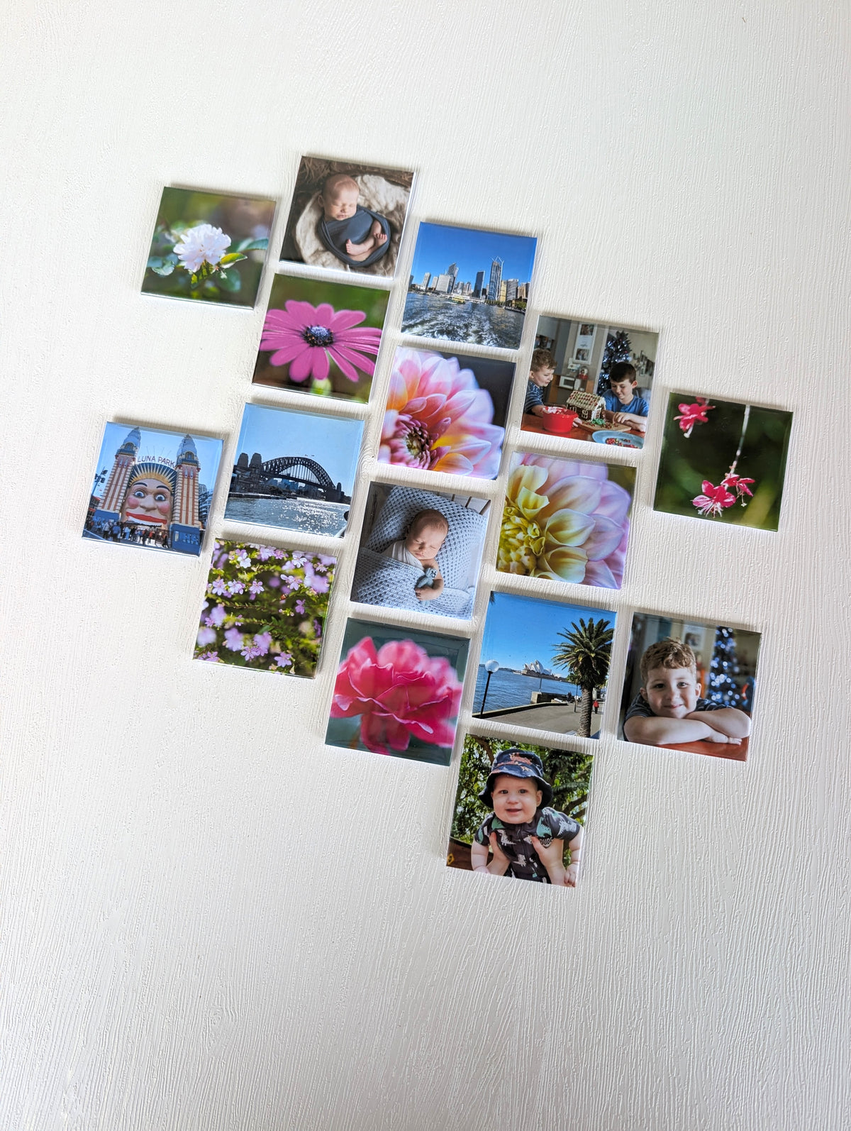 Square 5cm x 5cm Photo Magnets