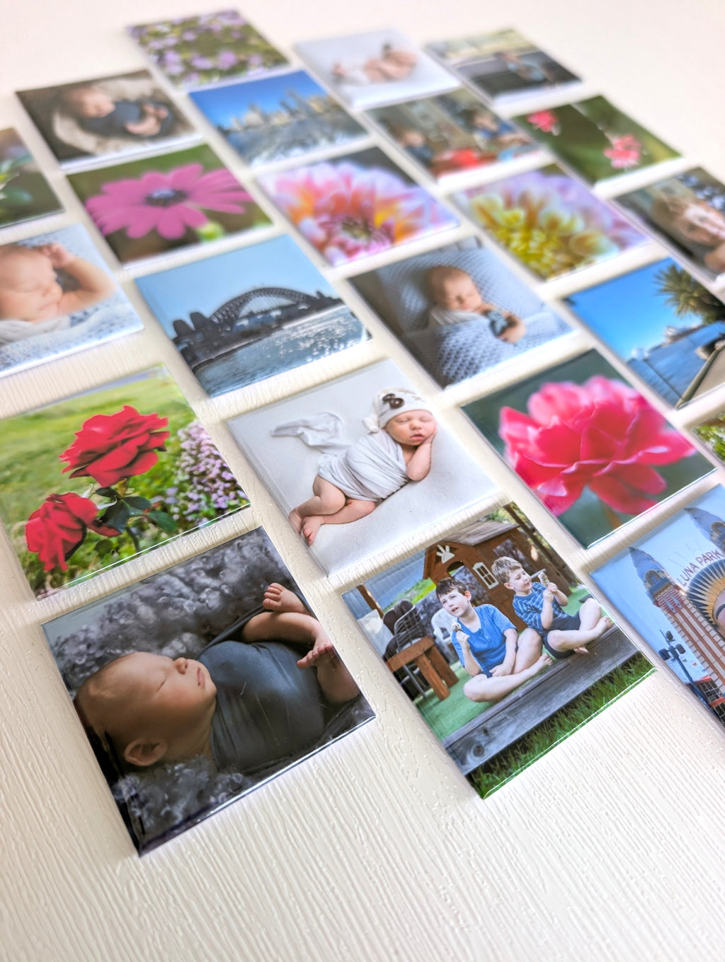 Square 5cm x 5cm Photo Magnets
