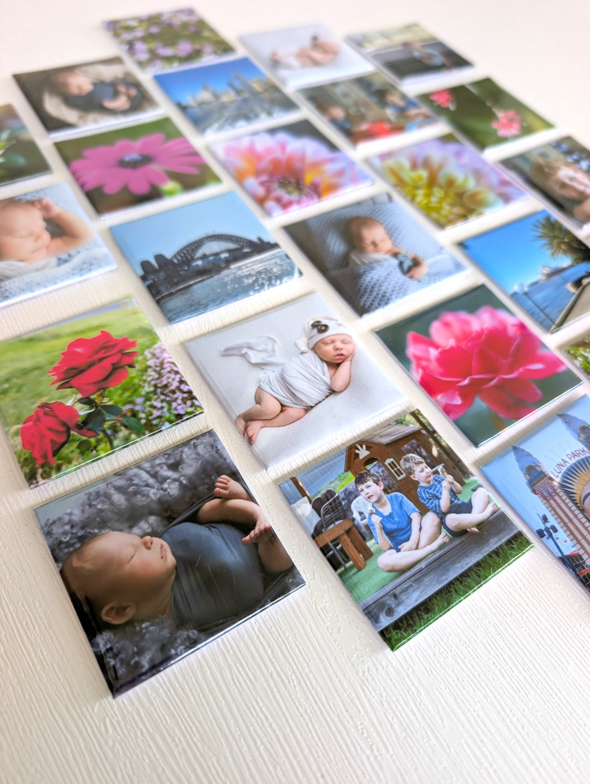 Square 5cm x 5cm Photo Magnets