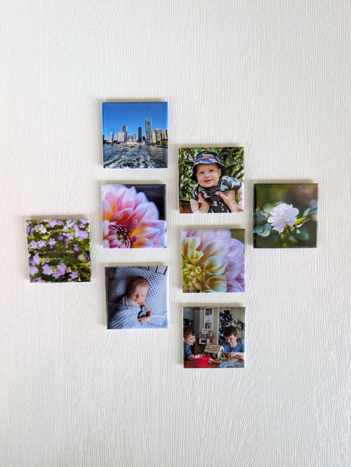 Square 5cm x 5cm Photo Magnets